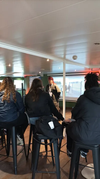 Dernier atelier de la journée à bord